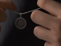 Origami Wolf Necklace For Men