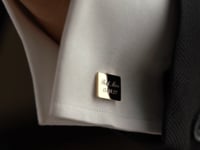 Sterling Silver Best Man Cufflinks