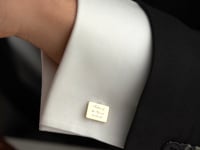 Father Of The Groom Cufflinks In Sterling Silver