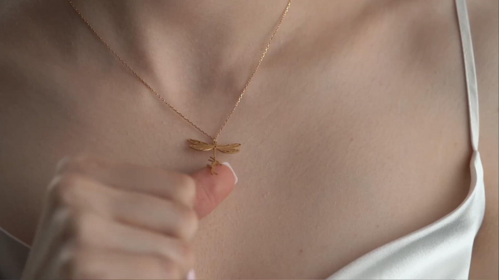 Dragonfly Necklace With Name