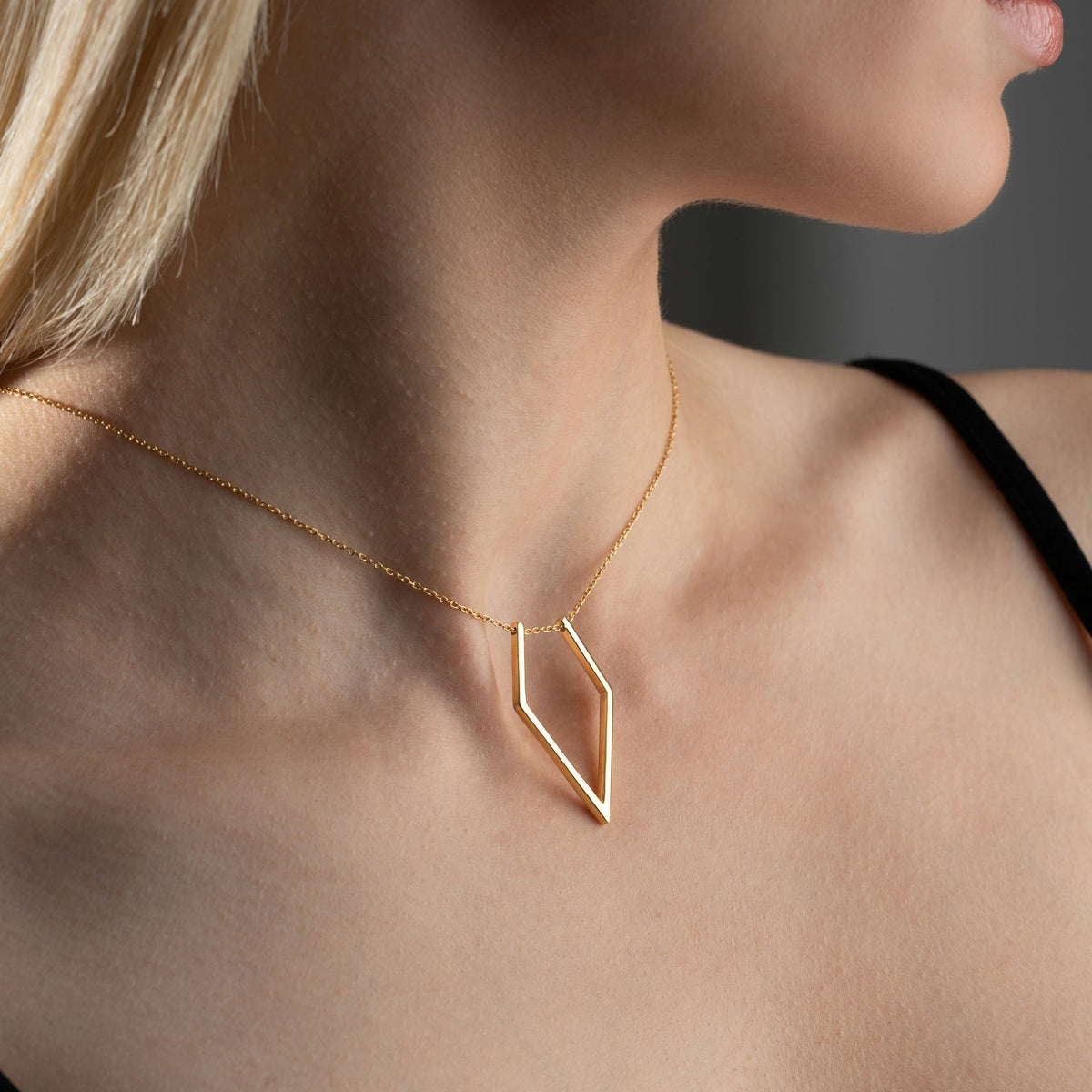 Silver Ring Holder Necklace