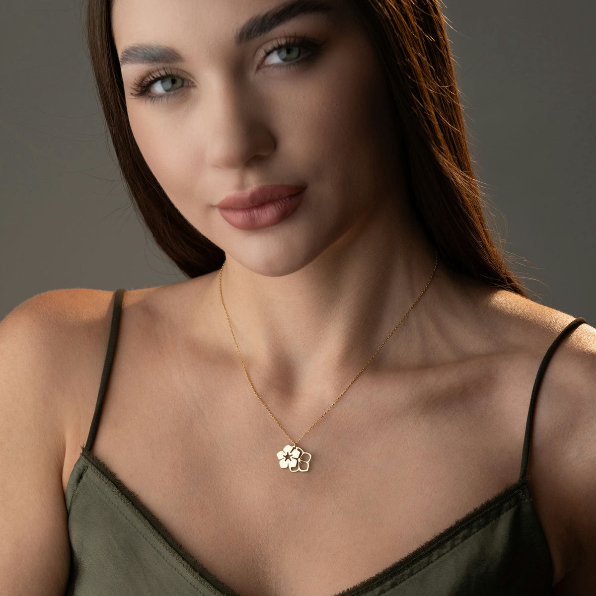 Cherry Blossom Necklace | Sakura Flower Gift for Her