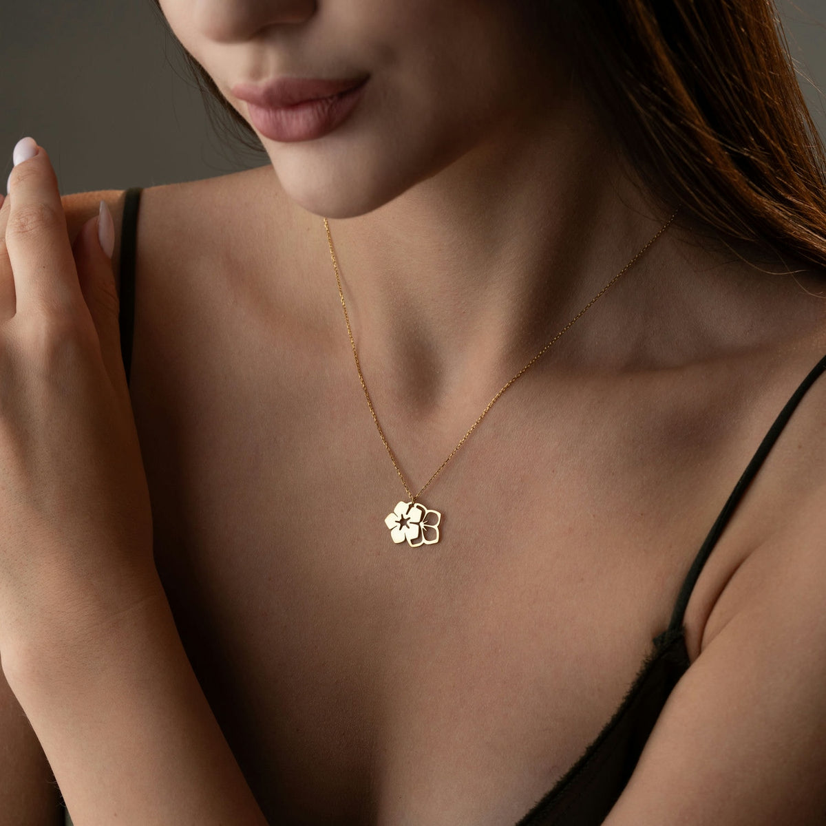 Cherry Blossom Necklace | Sakura Flower Gift for Her