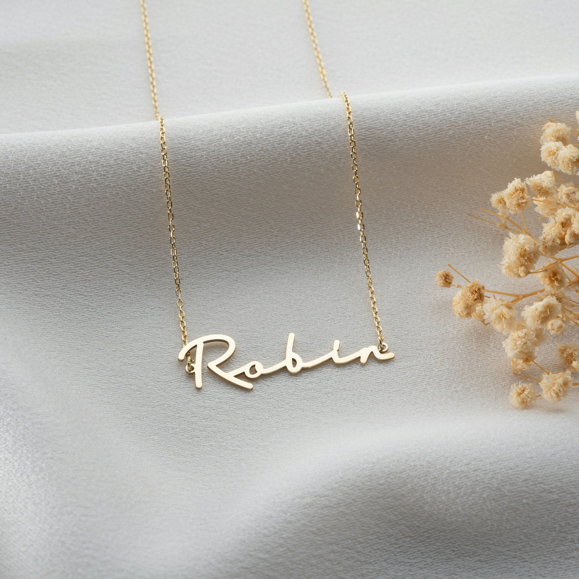 Personalised Gold Name Necklace