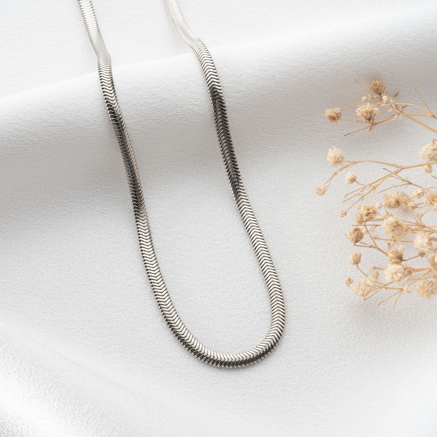 Snake Chain Necklace For Women