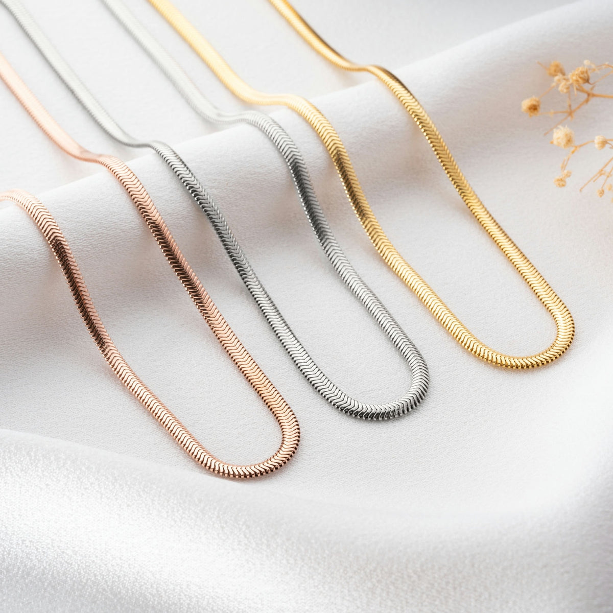 Snake Chain Necklace For Women