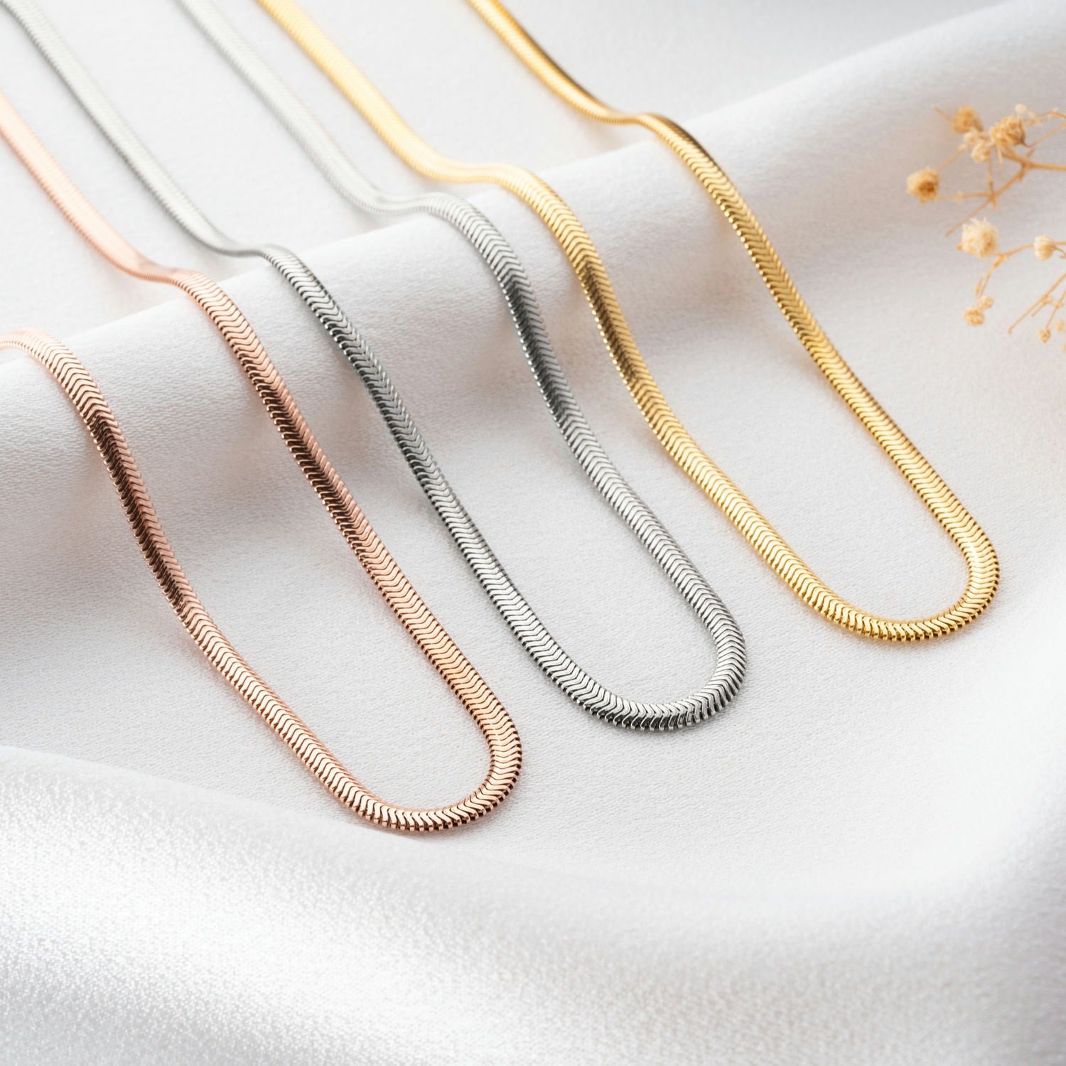 Snake Chain Necklace For Women