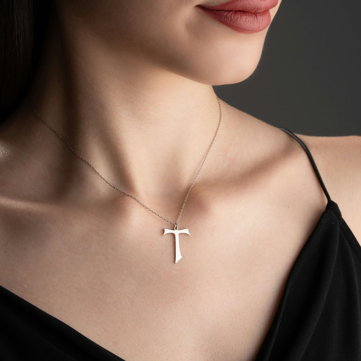 Saint Francis Tau Cross Necklace