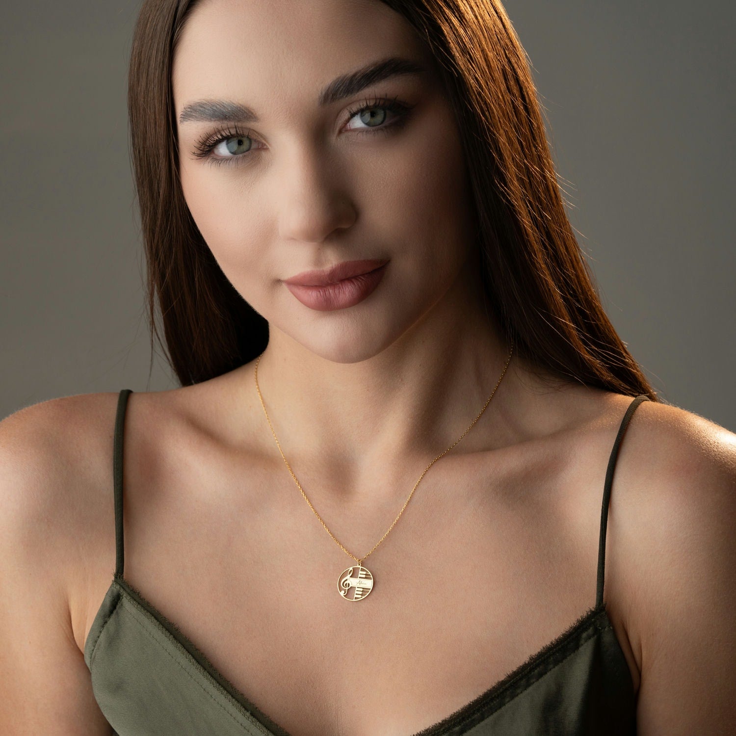 Personalised Music Note Necklace | Gift for Musician & Pianist