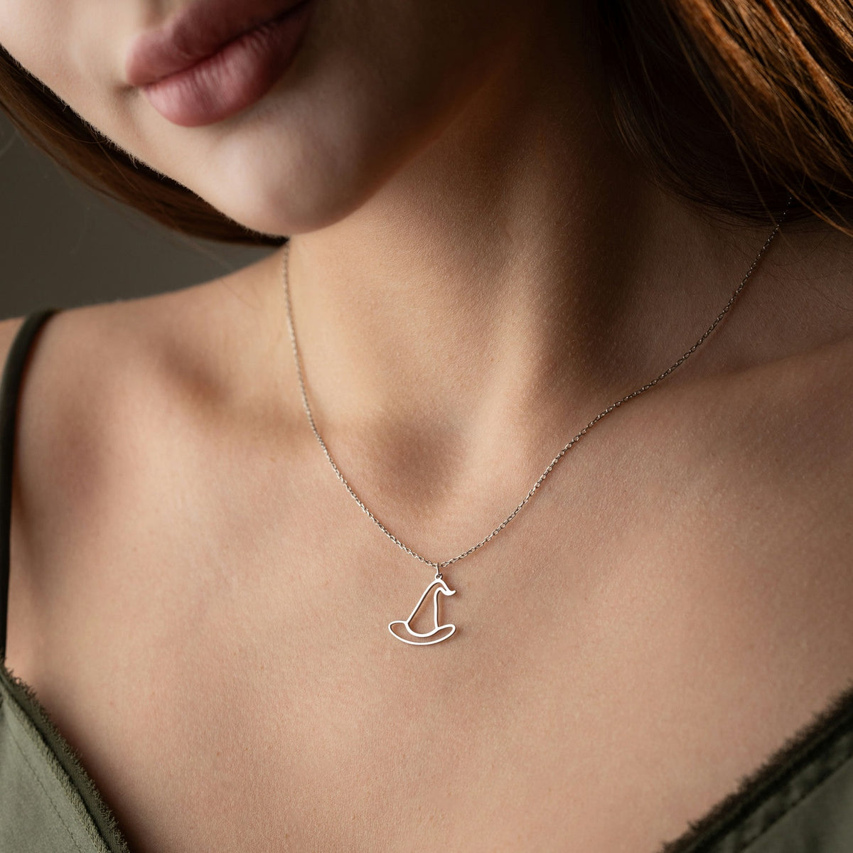 Witch Hat Necklace | Witchy Gift